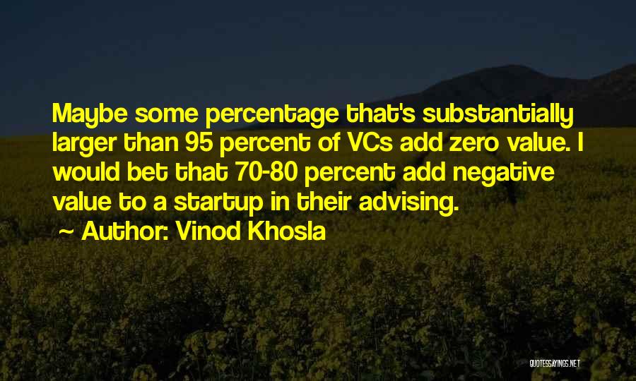 Advising Quotes By Vinod Khosla