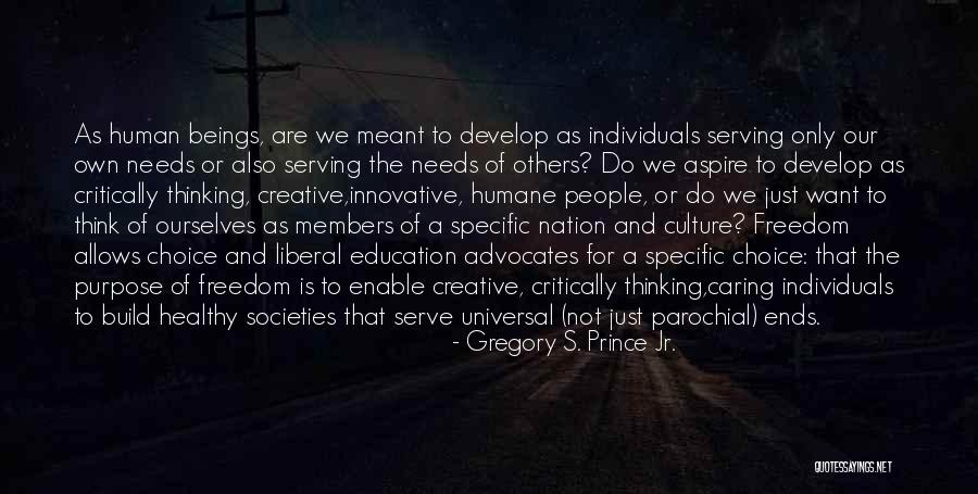Advocates Quotes By Gregory S. Prince Jr. Advocates Quotes By Gregory S. Prince Jr.
