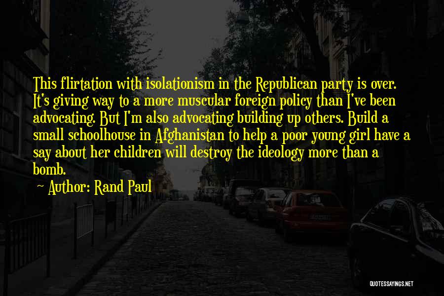 Advocating For Children Quotes By Rand Paul