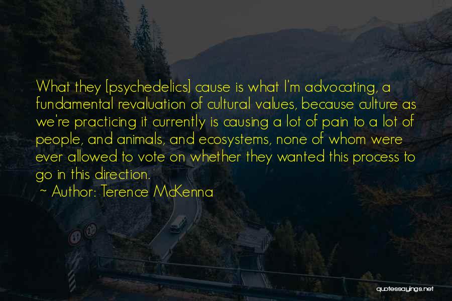 Advocating For Yourself Quotes By Terence McKenna