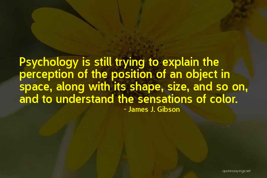 Aech Ready Quotes By James J. Gibson Aech Ready Quotes By James J. Gibson