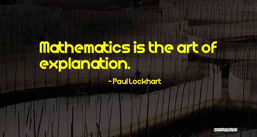 Aedan Tomney Quotes By Paul Lockhart