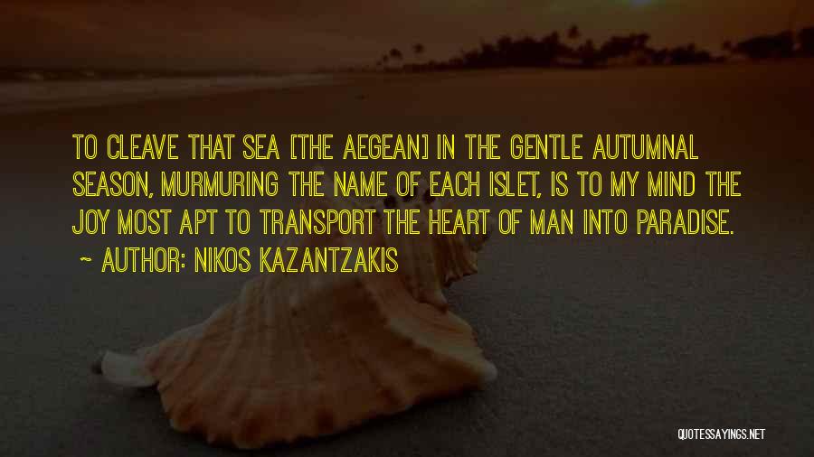 Aegean Quotes By Nikos Kazantzakis