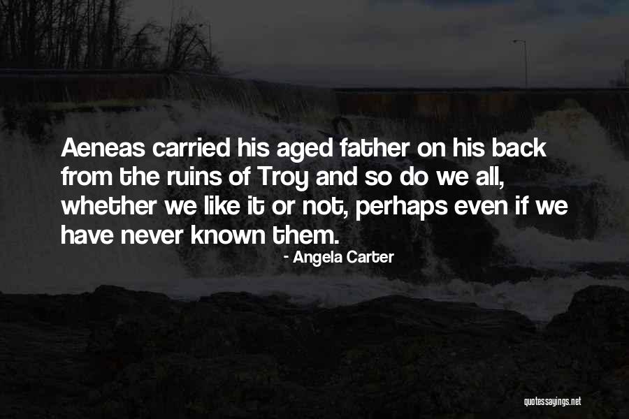 Aeneas Quotes By Angela Carter