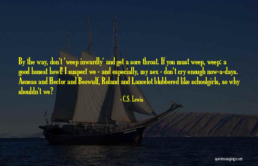 Aeneas Quotes By C.S. Lewis