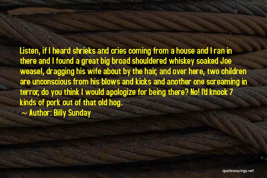 Aeneid Augustus Quotes By Billy Sunday