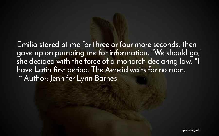 Aeneid Quotes By Jennifer Lynn Barnes