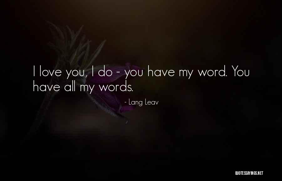 Aerielle Brugos Quotes By Lang Leav