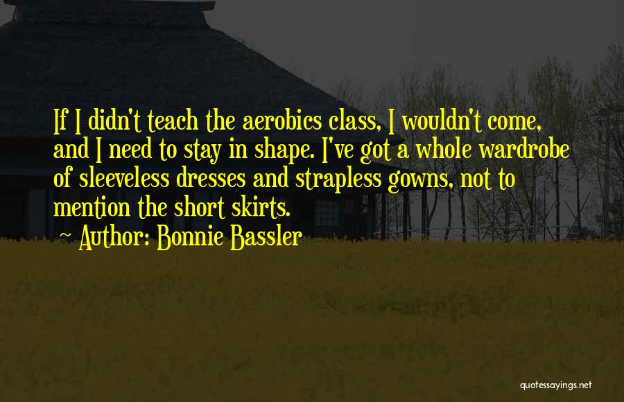 Aerobics Quotes By Bonnie Bassler