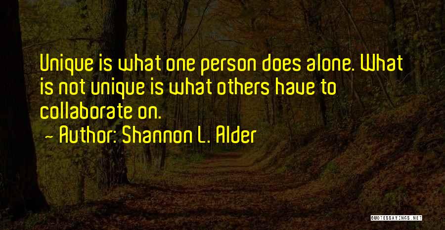 Aeroworks Quotes By Shannon L. Alder