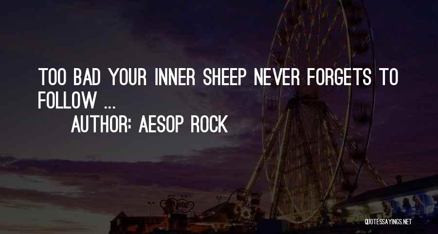 Aesop Rock Rap Quotes By Aesop Rock