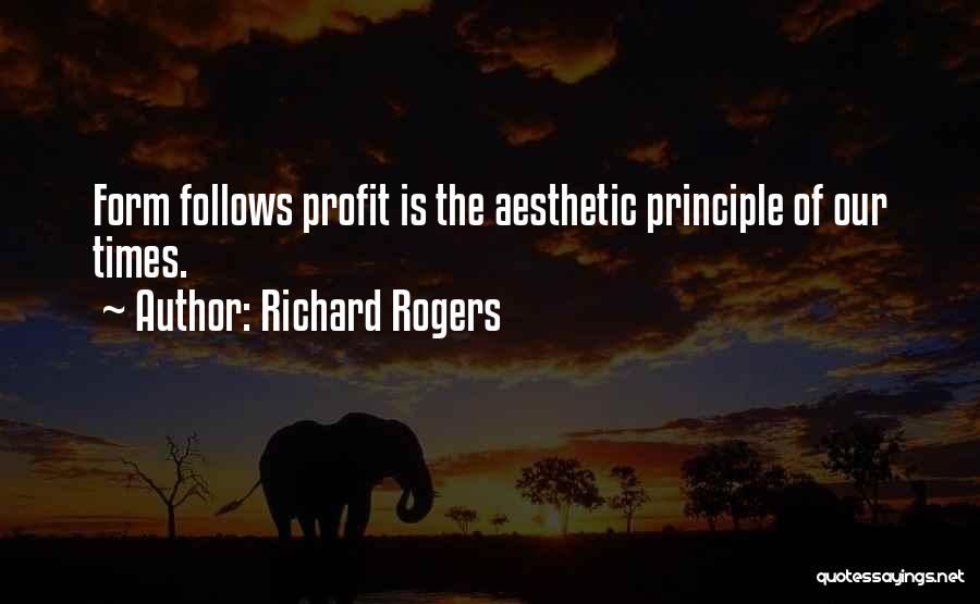 Aesthetic Quotes By Richard Rogers
