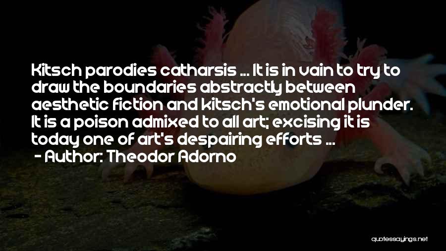 Aesthetic Quotes By Theodor Adorno