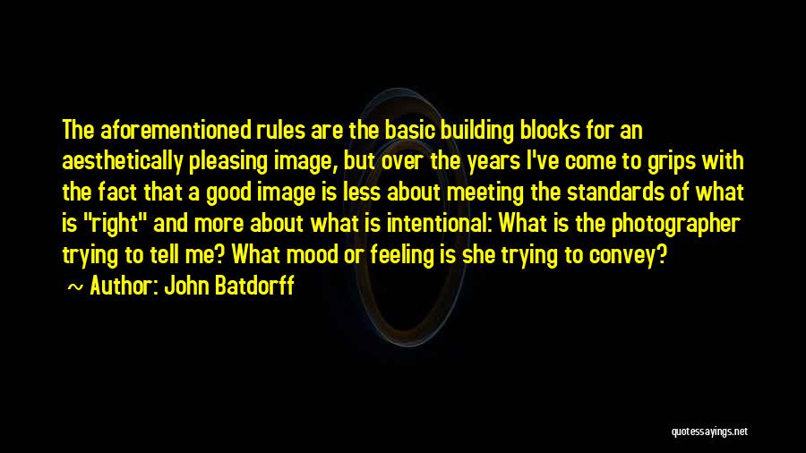 Aesthetically Pleasing Quotes By John Batdorff