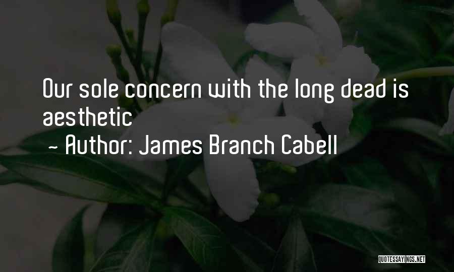 Aesthetics Quotes By James Branch Cabell