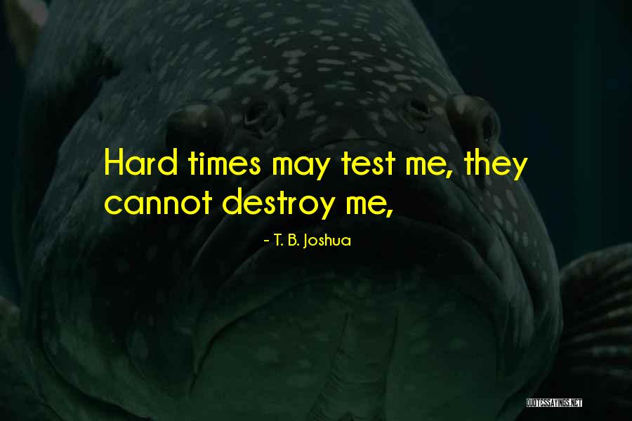 Afdeling Jeugd Quotes By T. B. Joshua Afdeling Jeugd Quotes By T. B. Joshua