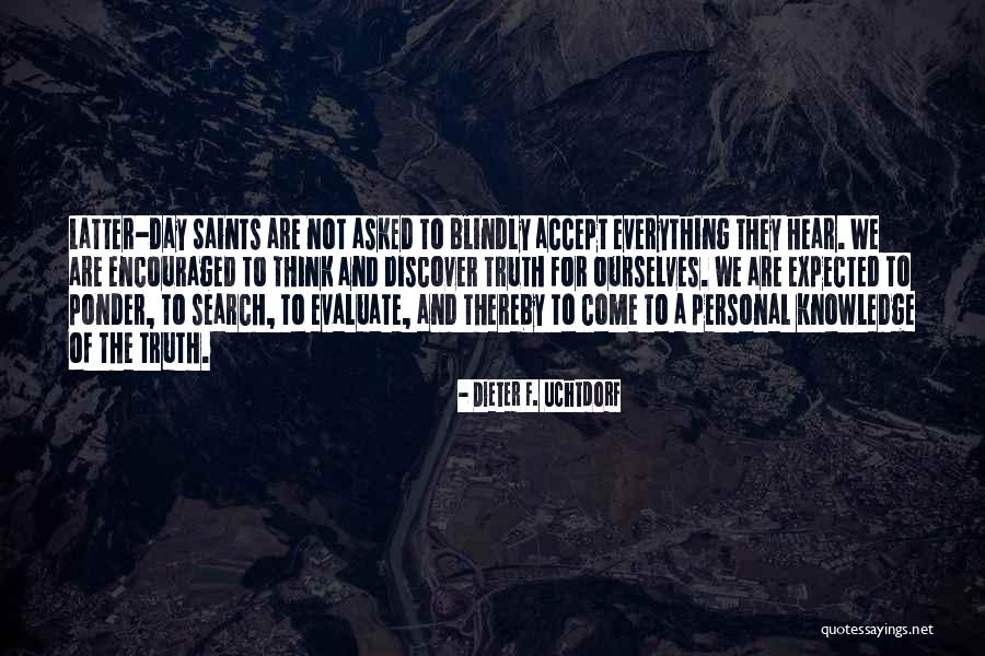 Aferrada A Dios Quotes By Dieter F. Uchtdorf Aferrada A Dios Quotes By Dieter F. Uchtdorf