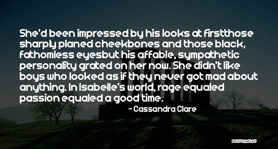 Affable Quotes By Cassandra Clare