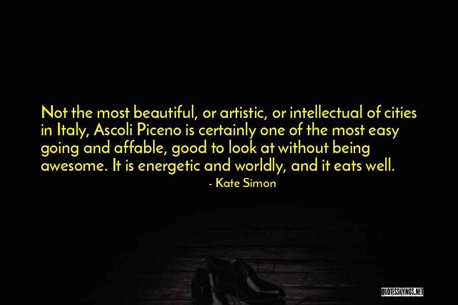 Affable Quotes By Kate Simon