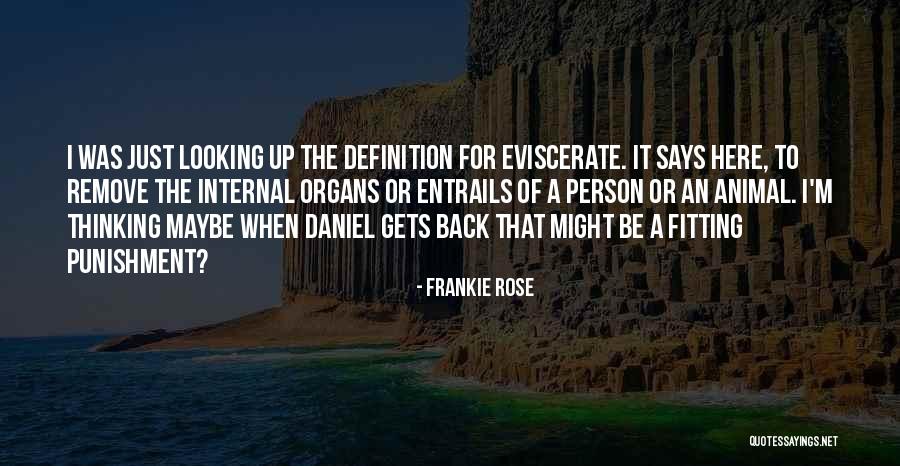 Affadie Quotes By Frankie Rose Affadie Quotes By Frankie Rose