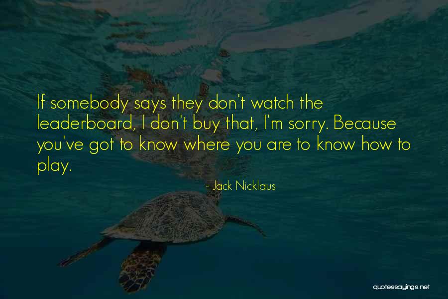 Affaiblie Quotes By Jack Nicklaus Affaiblie Quotes By Jack Nicklaus