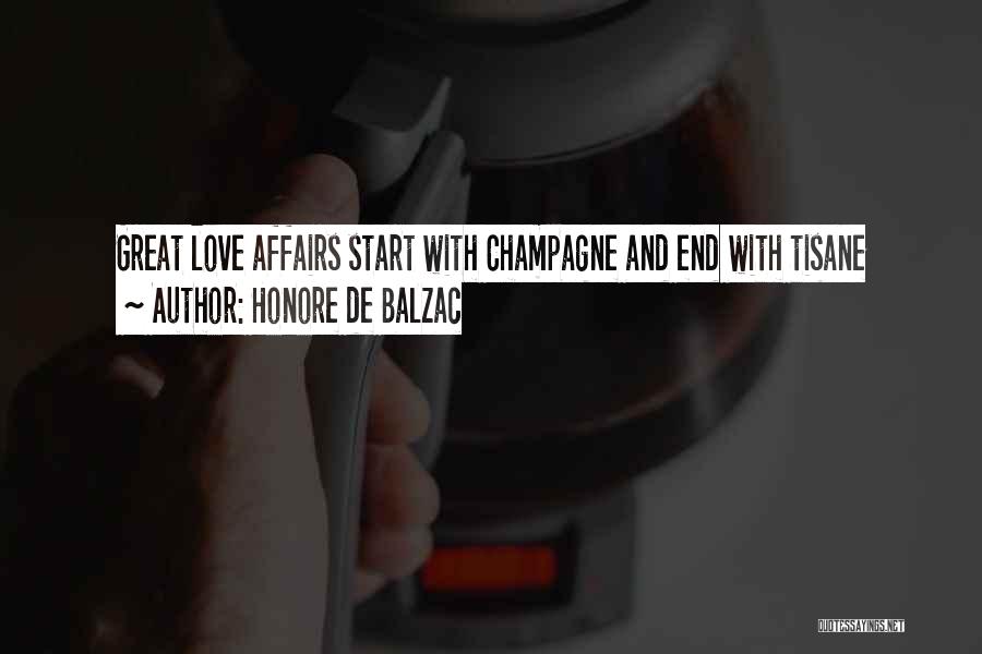 Affairs Love Quotes By Honore De Balzac