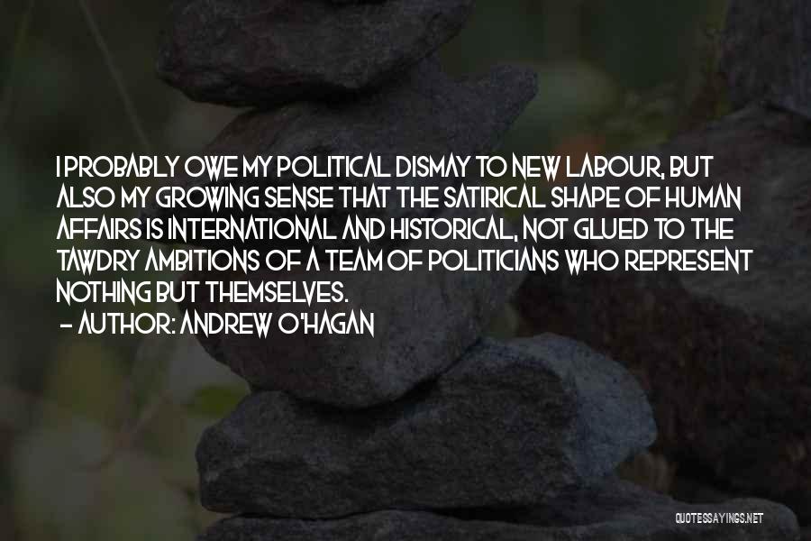 Affairs O Quotes By Andrew O'Hagan