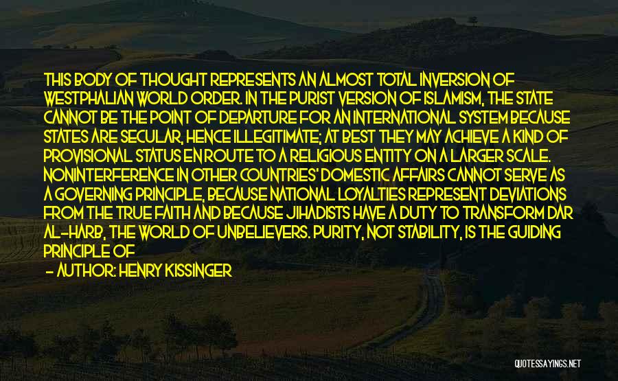 Affairs Quotes By Henry Kissinger