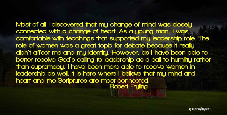 Affect Change Quotes By Robert Fryling Affect Change Quotes By Robert Fryling
