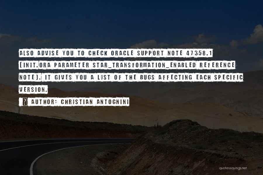 Affecting Quotes By Christian Antognini