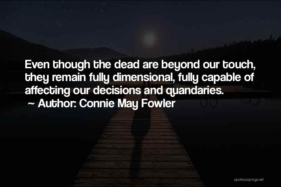 Affecting Quotes By Connie May Fowler