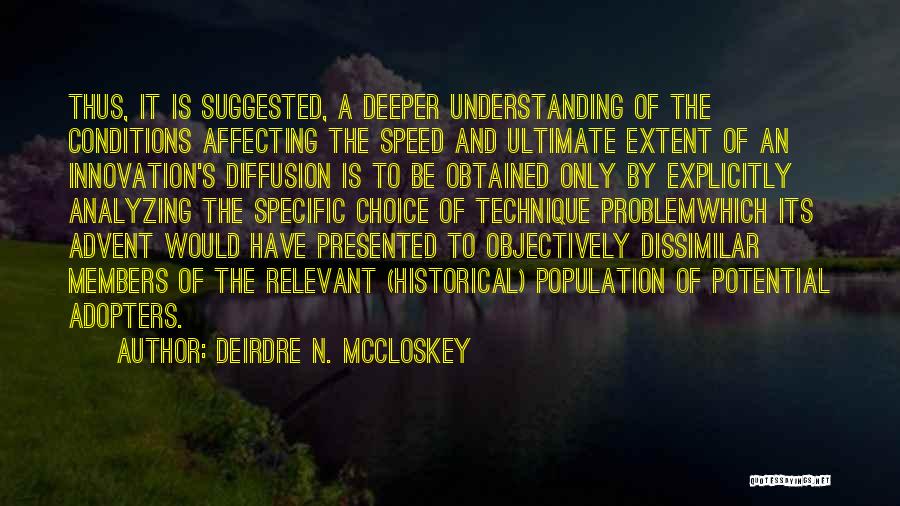 Affecting Quotes By Deirdre N. McCloskey