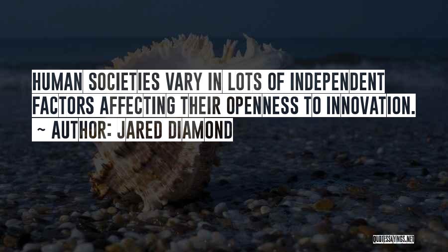 Affecting Quotes By Jared Diamond