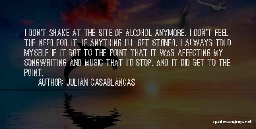 Affecting Quotes By Julian Casablancas