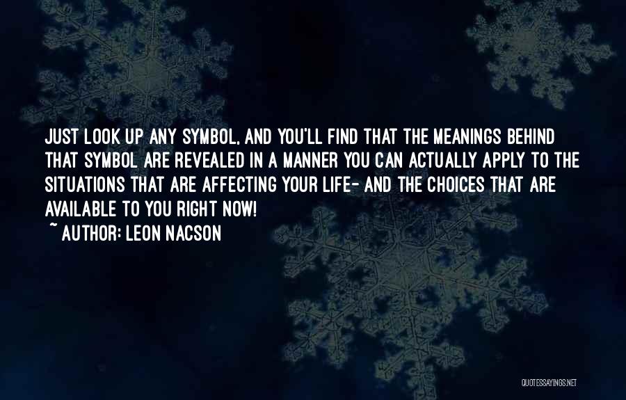 Affecting Quotes By Leon Nacson