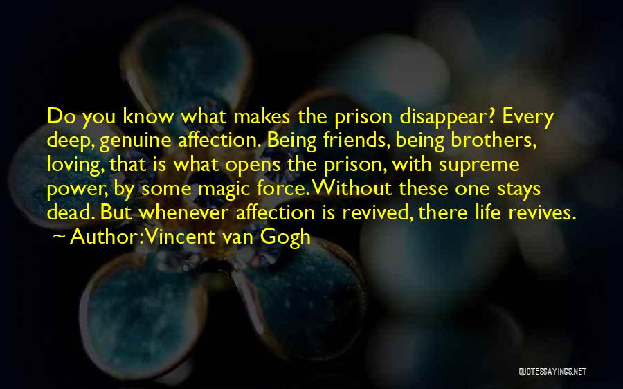 Affection And Caring Quotes By Vincent Van Gogh