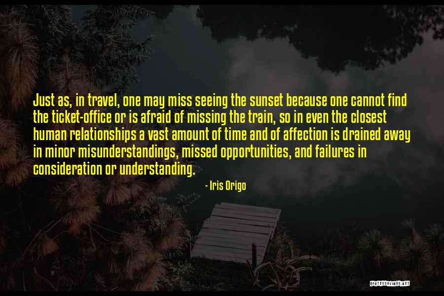 Affection In Relationships Quotes By Iris Origo