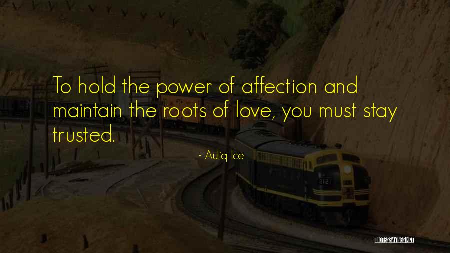 Affection Quotes Quotes By Auliq Ice