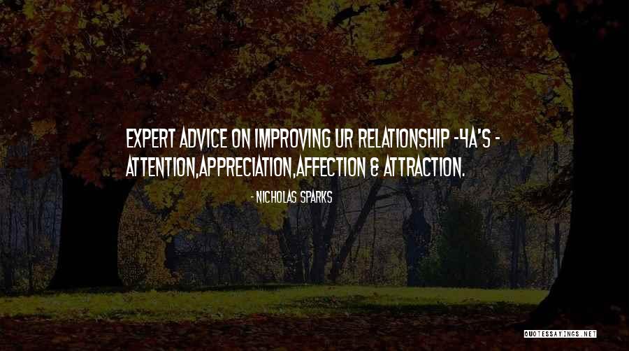 Affection Vs Attention Quotes By Nicholas Sparks Affection Vs Attention Quotes By Nicholas Sparks