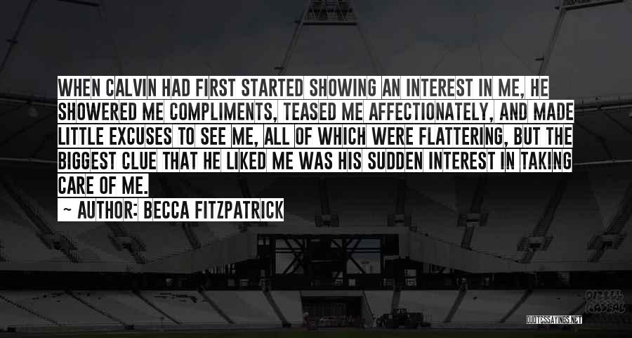 Affectionately Quotes By Becca Fitzpatrick