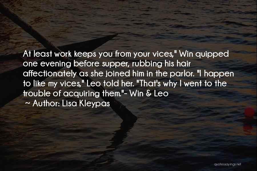 Affectionately Quotes By Lisa Kleypas