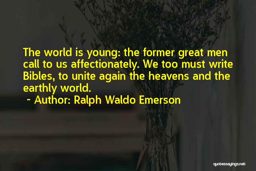 Affectionately Quotes By Ralph Waldo Emerson