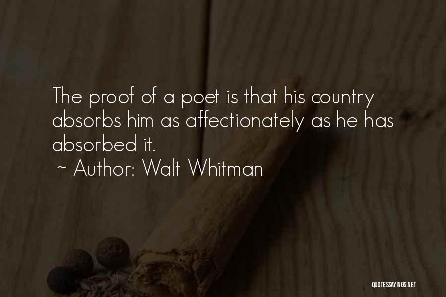 Affectionately Quotes By Walt Whitman