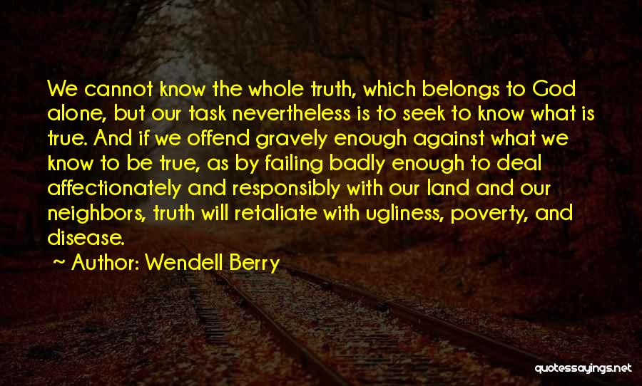 Affectionately Quotes By Wendell Berry