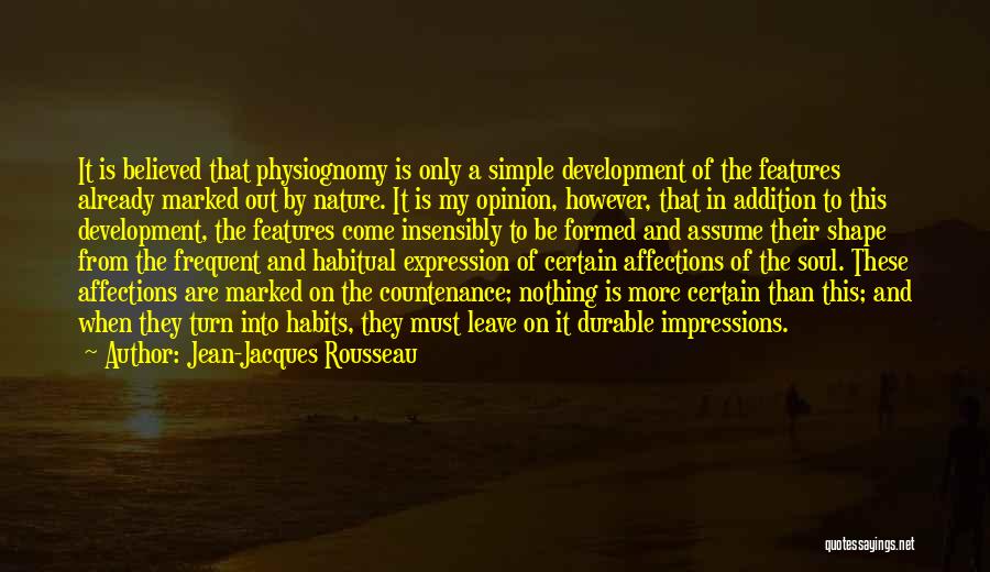 Affections Quotes By Jean-Jacques Rousseau
