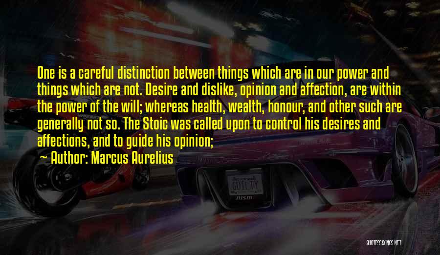 Affections Quotes By Marcus Aurelius