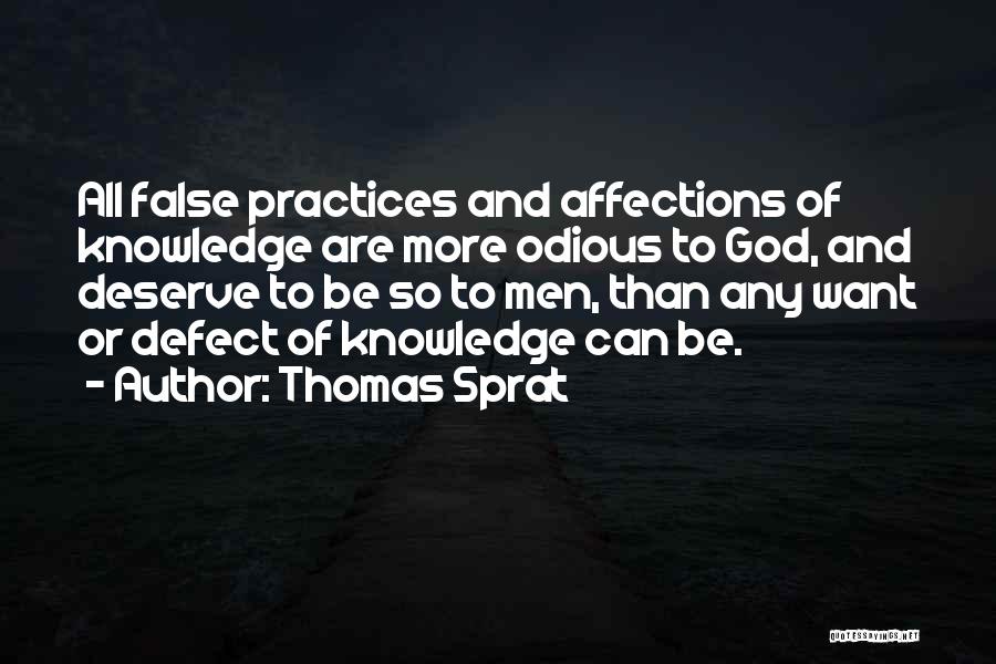 Affections Quotes By Thomas Sprat