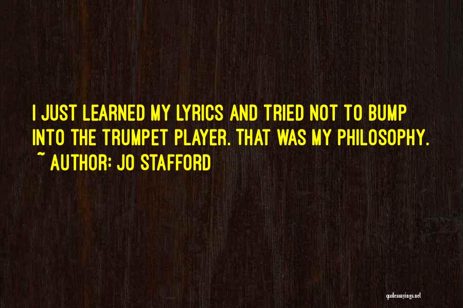 Afferrata Quotes By Jo Stafford