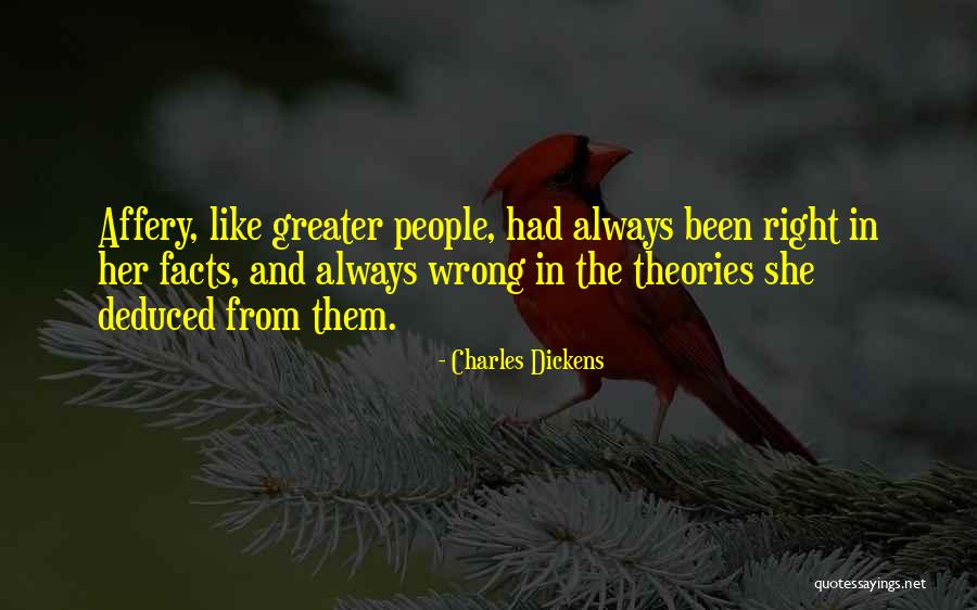 Affery Quotes By Charles Dickens Affery Quotes By Charles Dickens