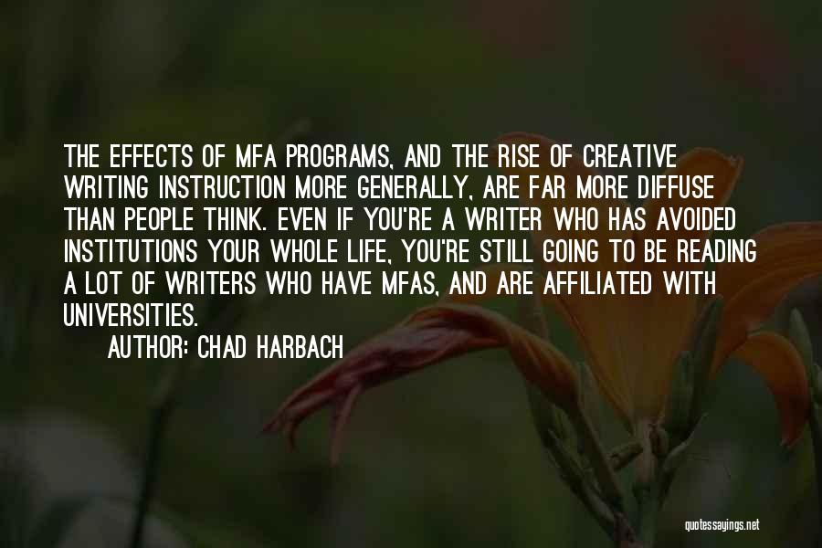 Affiliated Quotes By Chad Harbach